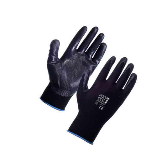 Black Nitrile Gloves