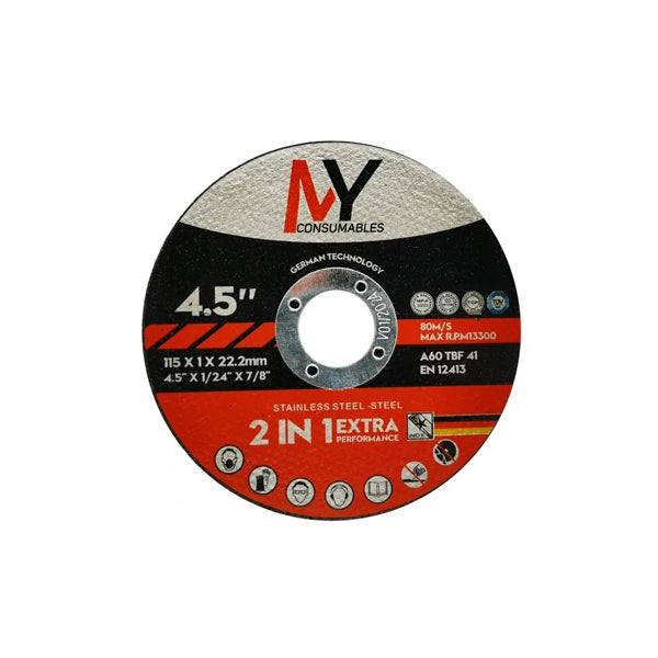 4.5" Metal Cutting Disc (Inox)